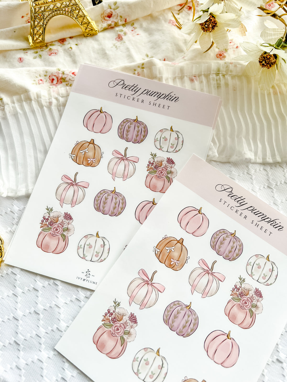 Pumpkin Sticker Sheet