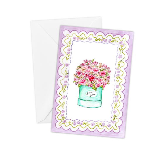 Floral thankyou