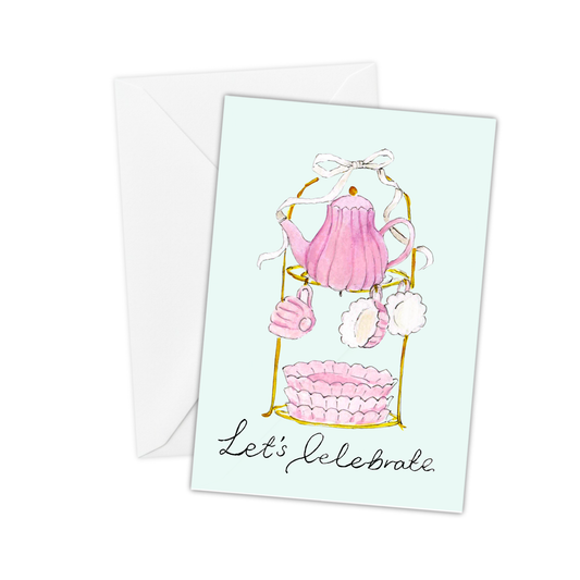 Tea Party Stand Card