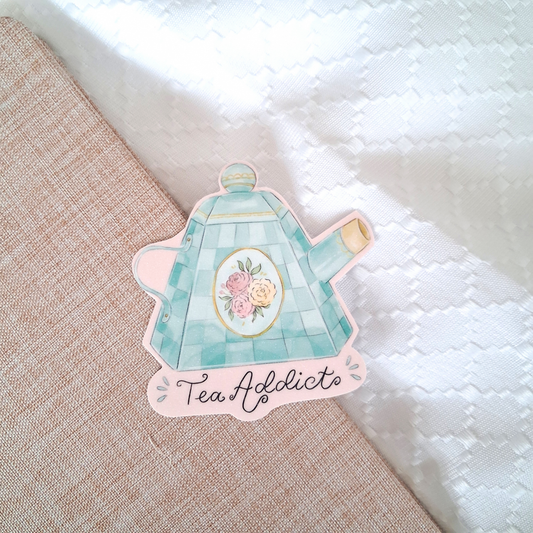 Tea Addict Sticker