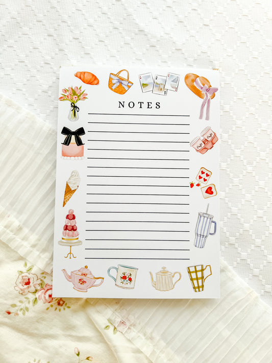 Cosy Spring Notepad
