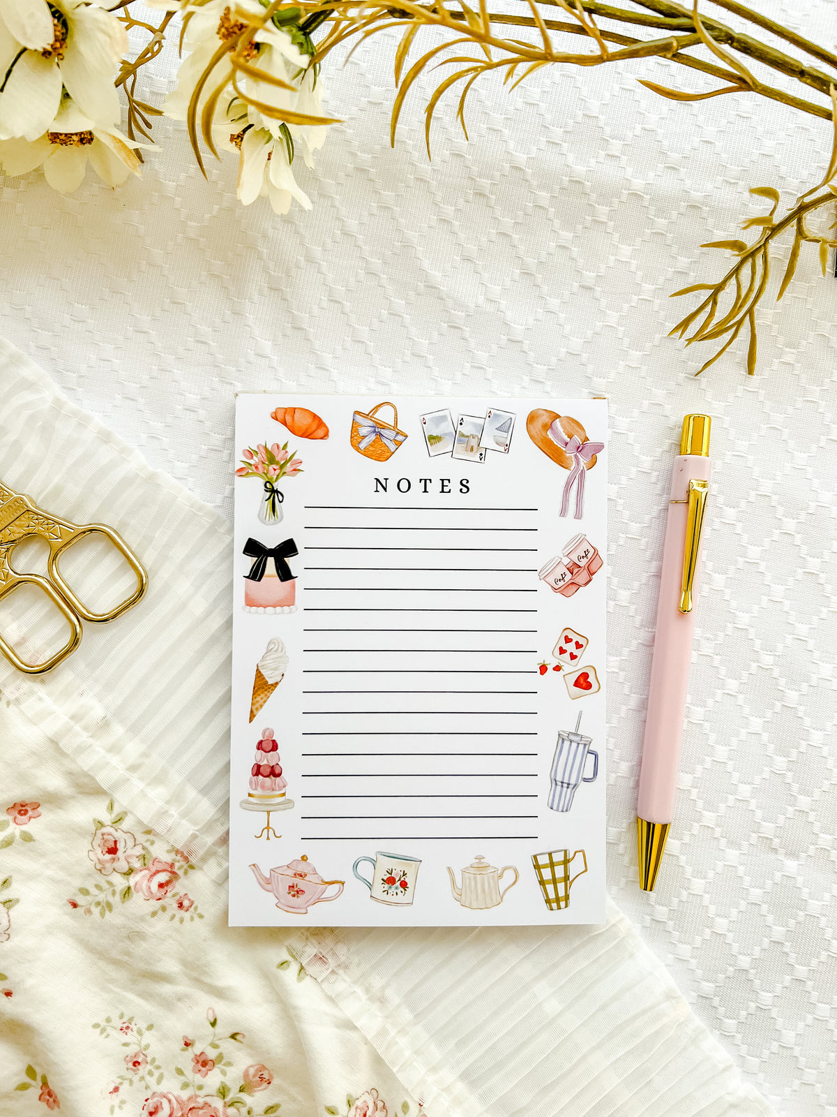 Cosy Spring Notepad